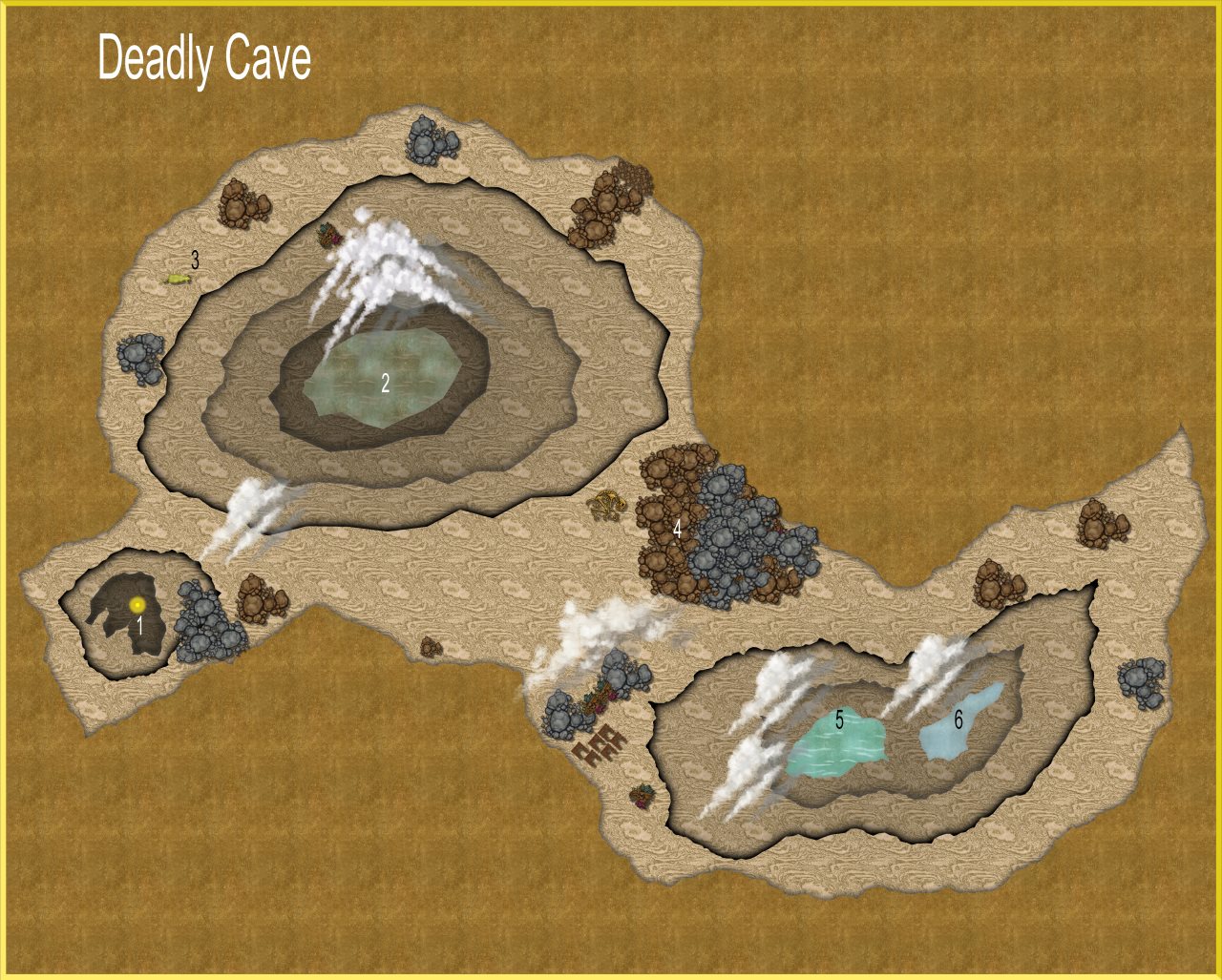 Nibirum Map: rorial halls deadly cave by JimP